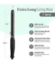 Load image into Gallery viewer, Mint Curling Wand Extra Long
